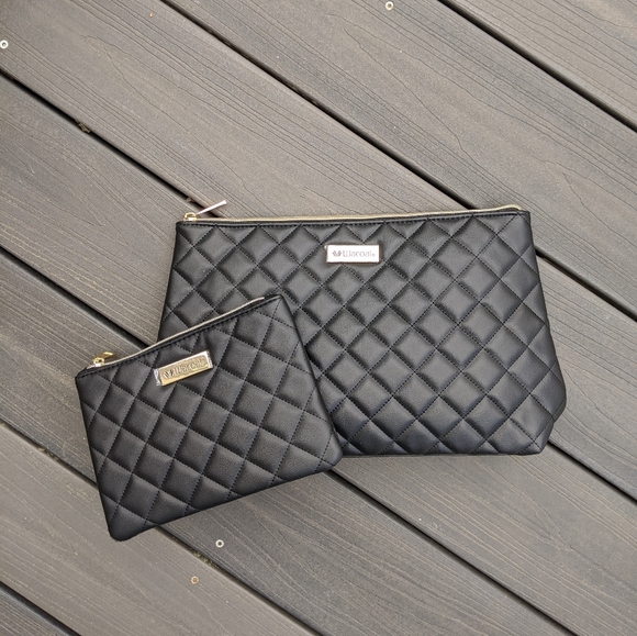 Wacoal Handbags - 🎁Quilted Vegan Leather Clutch & Coin Purse Set
